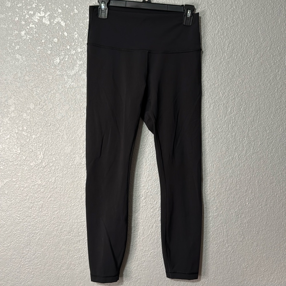 Lululemon Wunder Under HR Tight 28” *full on luxtreme black size 8 - Picture 4 of 8